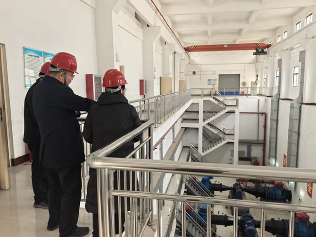 华体会(中国)新春慰问送关怀，节前安全督导保平安